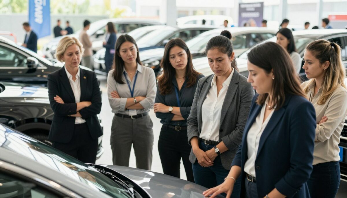 female car buyers without company